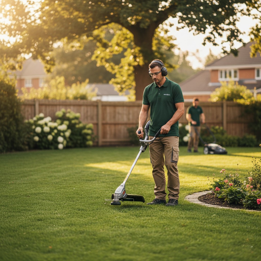 Professional lawn care service